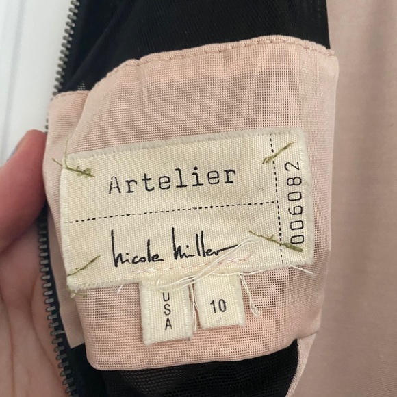 Nicole Miller Artelier Diamond Cut Out Dress - Picture 5 of 5